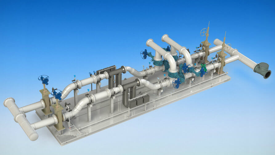 gray oak pipeline metering skid